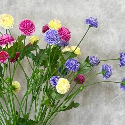 FAUX ASTERS RAINBOW | BUNCHES