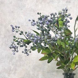 FAUX BERRIES BLUE | BUNCHES