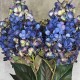 FAUX CONE HYDRANGEAS BLUE | BUNCHES FAUX CONE HYDRANGEAS BLUE | BUNCHES