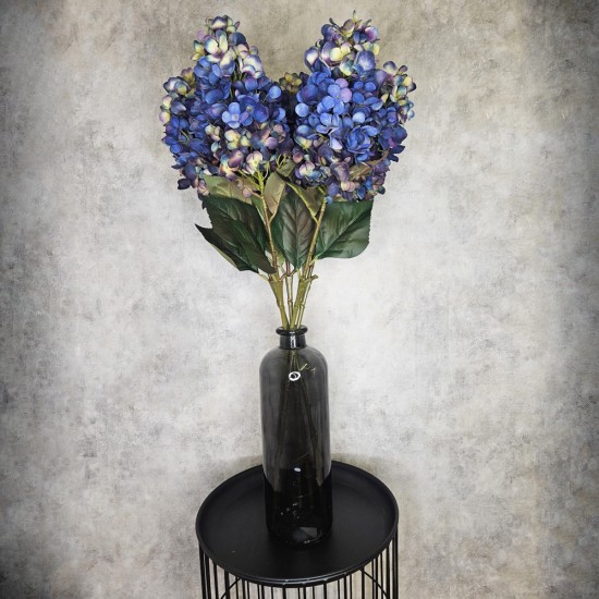 FAUX CONE HYDRANGEAS BLUE | BUNCHES FAUX CONE HYDRANGEAS BLUE | BUNCHES