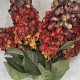 FAUX CONE HYDRANGEAS RED | BUNCHES