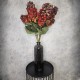 FAUX CONE HYDRANGEAS RED | BUNCHES