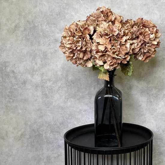 FAUX DRIED HYDRANGEAS CAPPUCCINO | BUNCHES