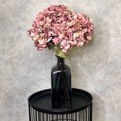 FAUX DRIED HYDRANGEAS DUSKY PINK | BUNCHES