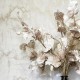 FAUX DRIED LEAF BRANCHES OYSTER | BUNCHES