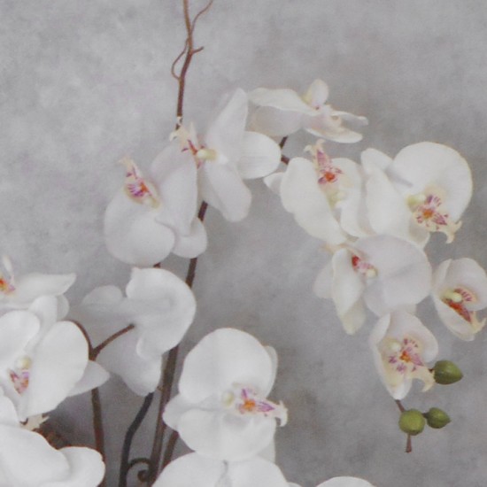 SANTA CRUZ | WHITE ORCHID ARRANGEMENT | ARTIFICIAL FLOWER ARRANGEMENTS