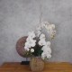 SANTA CRUZ | WHITE ORCHID ARRANGEMENT | ARTIFICIAL FLOWER ARRANGEMENTS