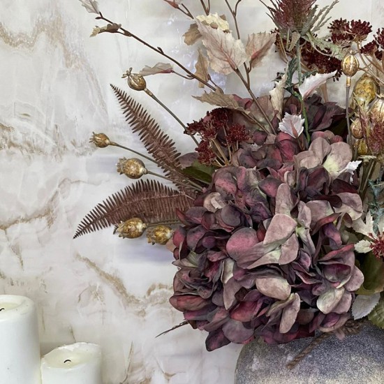 NUTMEG | HYDRANGEAS BOUQUET NUTMEG | HYDRANGEAS BOUQUET