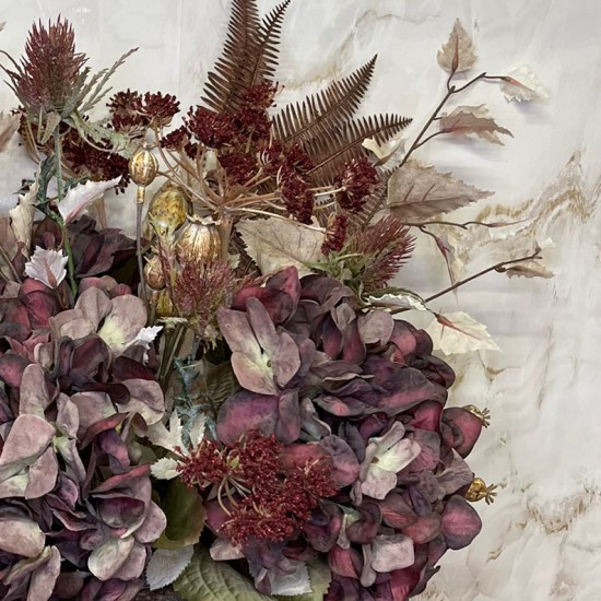 NUTMEG | HYDRANGEAS BOUQUET NUTMEG | HYDRANGEAS BOUQUET