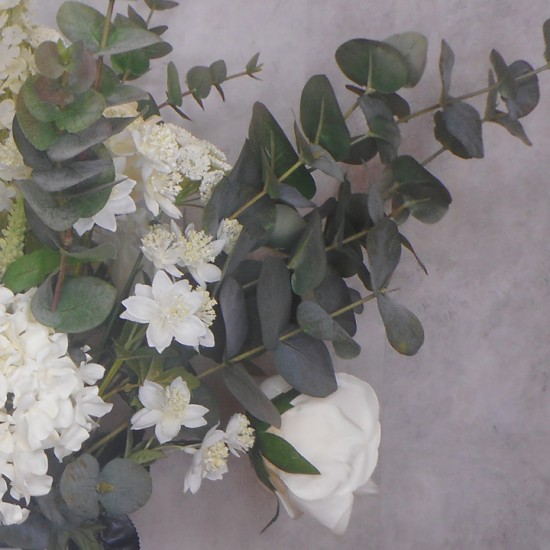 MY FAIR LADY | HYDRANGEAS QUEEN ANNE'S LACE BOUQUET