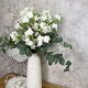 GEORGIA | WHITE BLOSSOM PUSSY WILLOW EUCALYPTUS BOUQUET