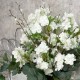 GEORGIA | WHITE BLOSSOM PUSSY WILLOW EUCALYPTUS BOUQUET