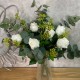 ONLY ROSES | ROSE EUCALYPTUS BERRIES BOUQUET