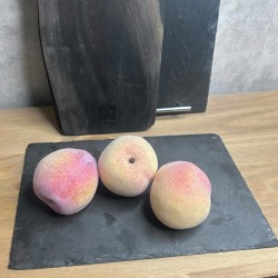 ARTIFICIAL DECORATIVE PEACH | ARTIFICIAL FRUIT AND VEG ARTIFICIAL DECORATIVE PEACH | ARTIFICIAL FRUIT AND VEG