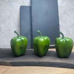 PEPPERS GREEN | ARTIFICIAL FRUIT AND VEG PEPPERS GREEN | ARTIFICIAL FRUIT AND VEG
