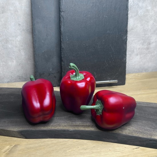 PEPPERS RED | ARTIFICIAL FRUIT AND VEG PEPPERS RED | ARTIFICIAL FRUIT AND VEG