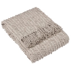 ARVO TASSELLED BLANKET THROW FEATHER 180CM | HOMEWARE 