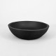 BLACK WOODEN BOWL 25CM | HOMEWARE