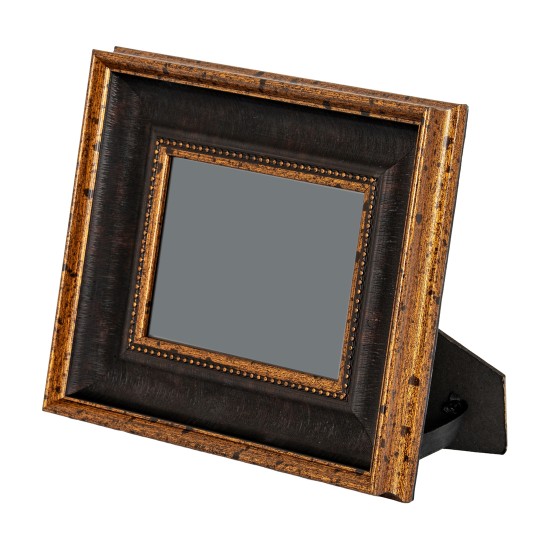 BLACK AND ANTIQUE GOLD 5X7 BEADED PHOTO FRAME | HOMEWARE