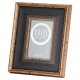 BLACK AND ANTIQUE GOLD 4X6 BEADED PHOTO FRAME | HOMEWARE