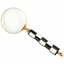 CHEQUERED MAGNIFYING GLASS | HOMEWARE