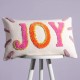 JOY TUFTED RECTANGULAR CUSHIONS PINK 50CM | HOMEWARE