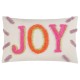 JOY TUFTED RECTANGULAR CUSHIONS PINK 50CM | HOMEWARE