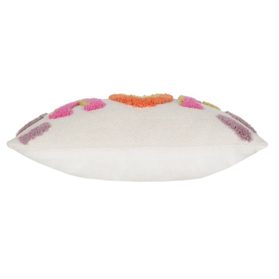 JOY TUFTED RECTANGULAR CUSHIONS PINK 50CM | HOMEWARE