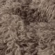 ROWAN FAUX FUR THROW BLANKETS MOCHA 175CM  | HOMEWARE