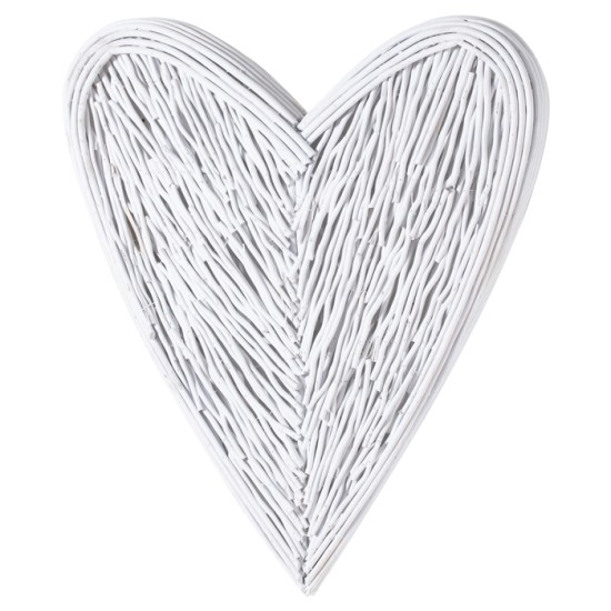 WHITE WILLOW HEART LARGE 100CM | HOMEWARE