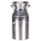 GALVANISED MILK CHURN 30CM | FLOWER VASES 