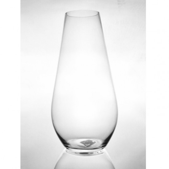 HAMPTON CLEAR GLASS VASE 30CM | FLOWER VASES