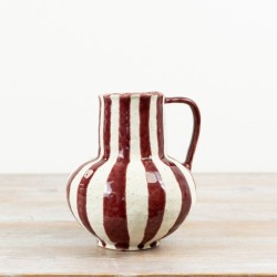 MARGOT JUG RED 18.5CM | FLOWER VASES 