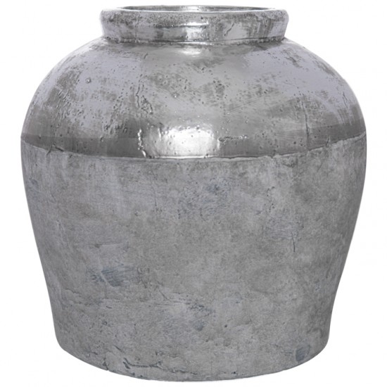 METALLIC DIPPED LARGE JUNIPER VASE 36CM | FLOWER VASES 