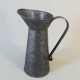 RUSTIC METAL JUG 23CM | FLOWER VASES 