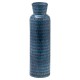 SEVILLE LARGE FLUTE VASE BLUE 43CM | FLOWER VASES 