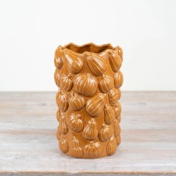 PUMPKIN VASE 24CM | FLOWER VASES 