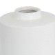 WHITE CYLINDRICAL CERAMIC VASE 26CM | FLOWER VASES 