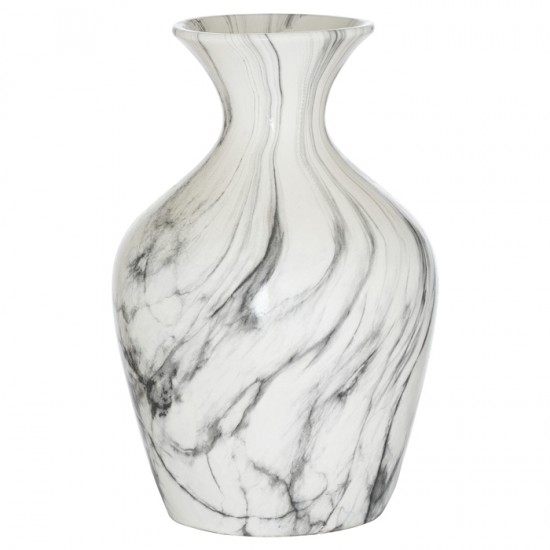 MARBLE ELLIPSE VASE 36CM | FLOWER VASES